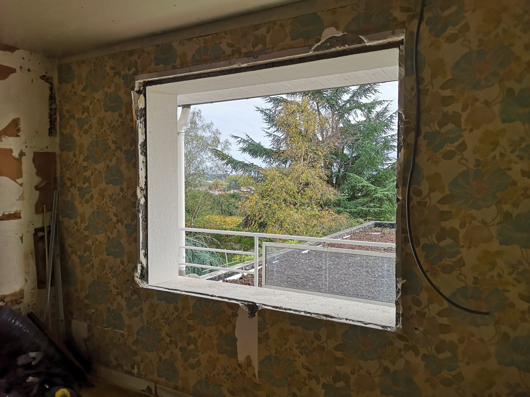 Fenêtre ALU 2 vantaux anthracite triple vitrage