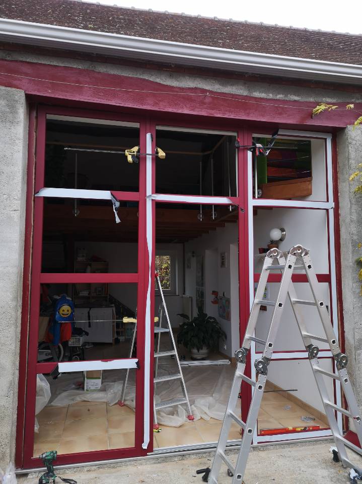 Résidence bord de mer · chantier en cours